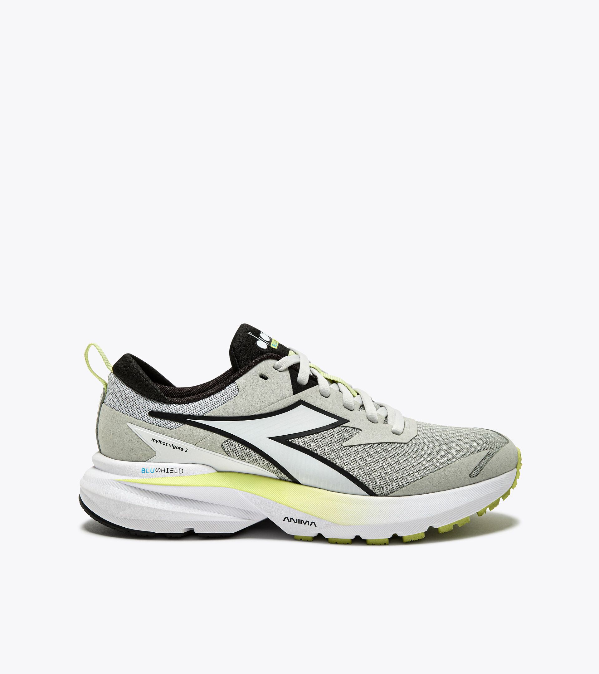 NEW DIADORA Mens Blushield Vigore 3 Sneakers Size 9.5 Wide Running Black Diadora W MYTHOS BLUSHIELD VIGORE 3 C2609 BLACK/WHISPER WHITE main image 2
