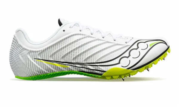 Saucony M Spitfire 5 75 White/Slime