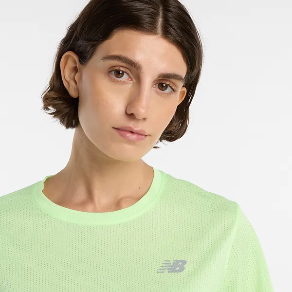 New Balance W RC Essential T-Shirt AB3 Afterglow Heather