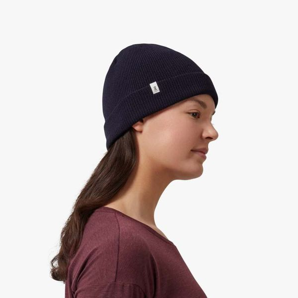 On Merino Beanie Unisex 00219 Navy