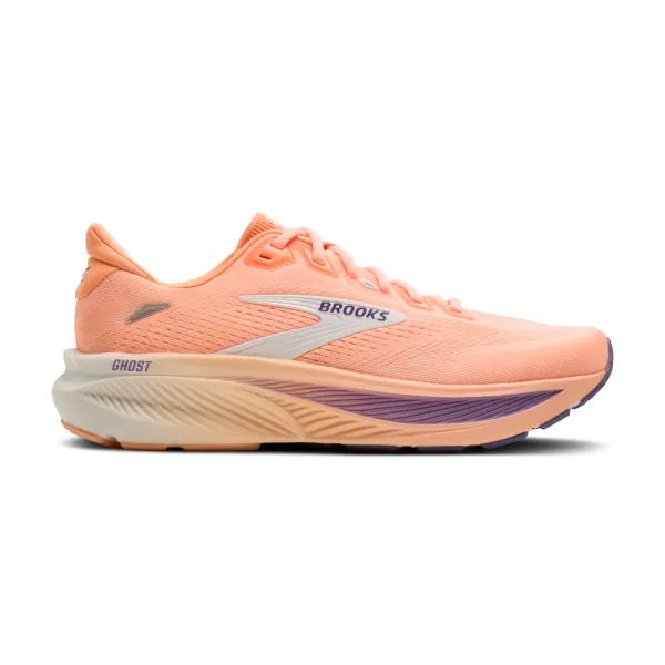 Brooks W Ghost 18 857 Peach/Grape/Coconut