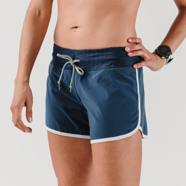 RABBIT Surf 'N Turf 4" W 408 Dress Blues/White