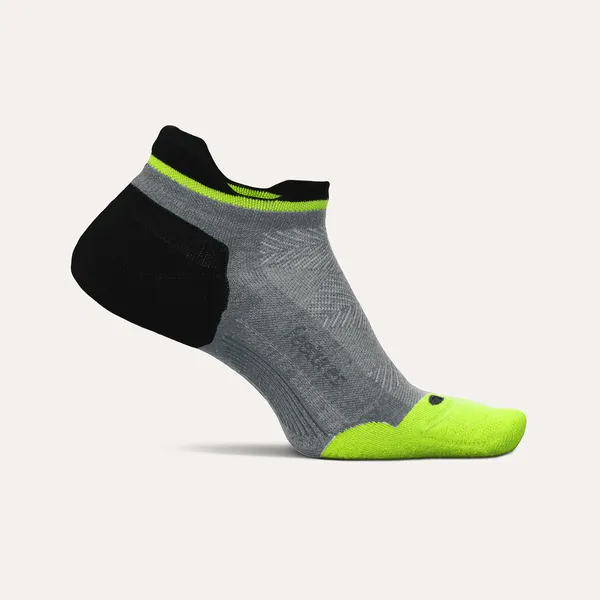 Feetures Elite Max Cushion Tab Midnight Neon